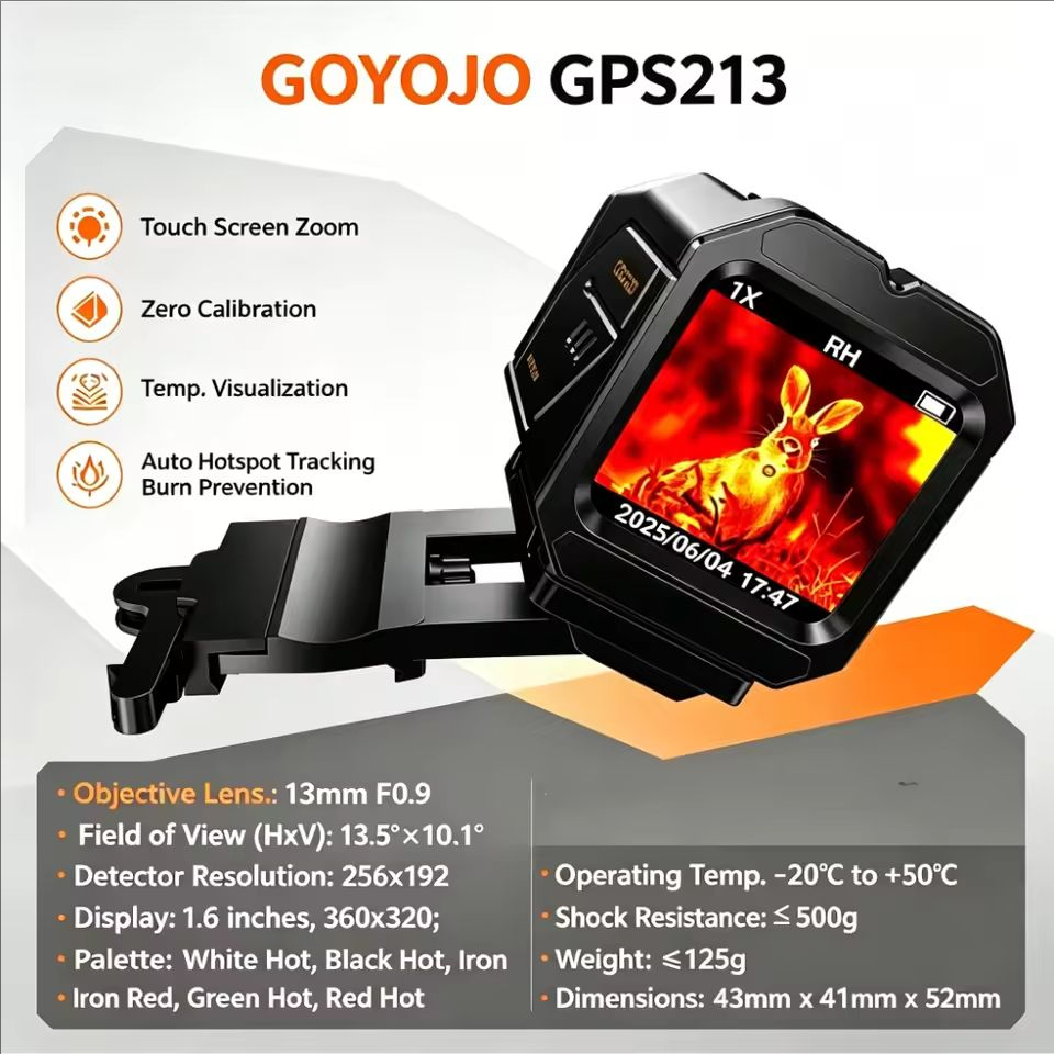 GOYOJO ミニタッチ赤外線サーマルイメージャー サーマル - Hunting Thermal Imaging Scope のレビューと価格