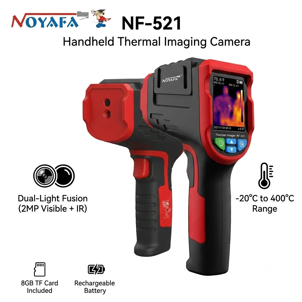 NOYAFA NF-521 ハンドヘルドサーマルイメージング - Nf 521 Thermal Imaging Camera のレビューと価格