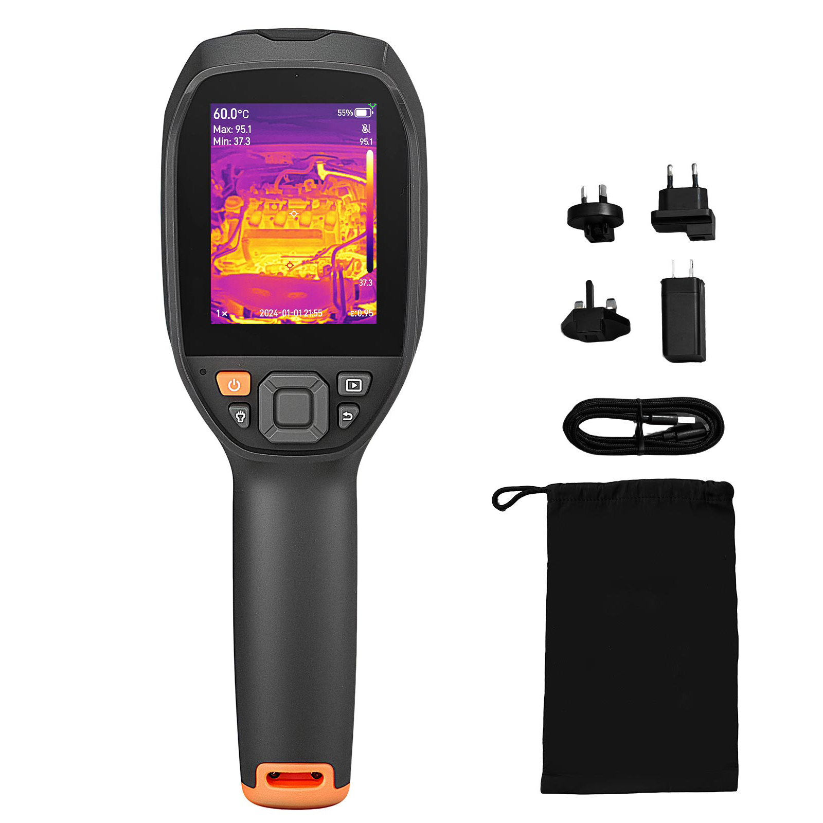 VEVOR Proサーマルイメージングカメラ 512 x 3 - Thermal Imaging Camera 256X192 のレビューと価格